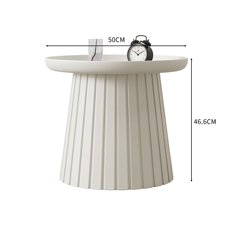 Table Basse Ronde Nordique pour Salon