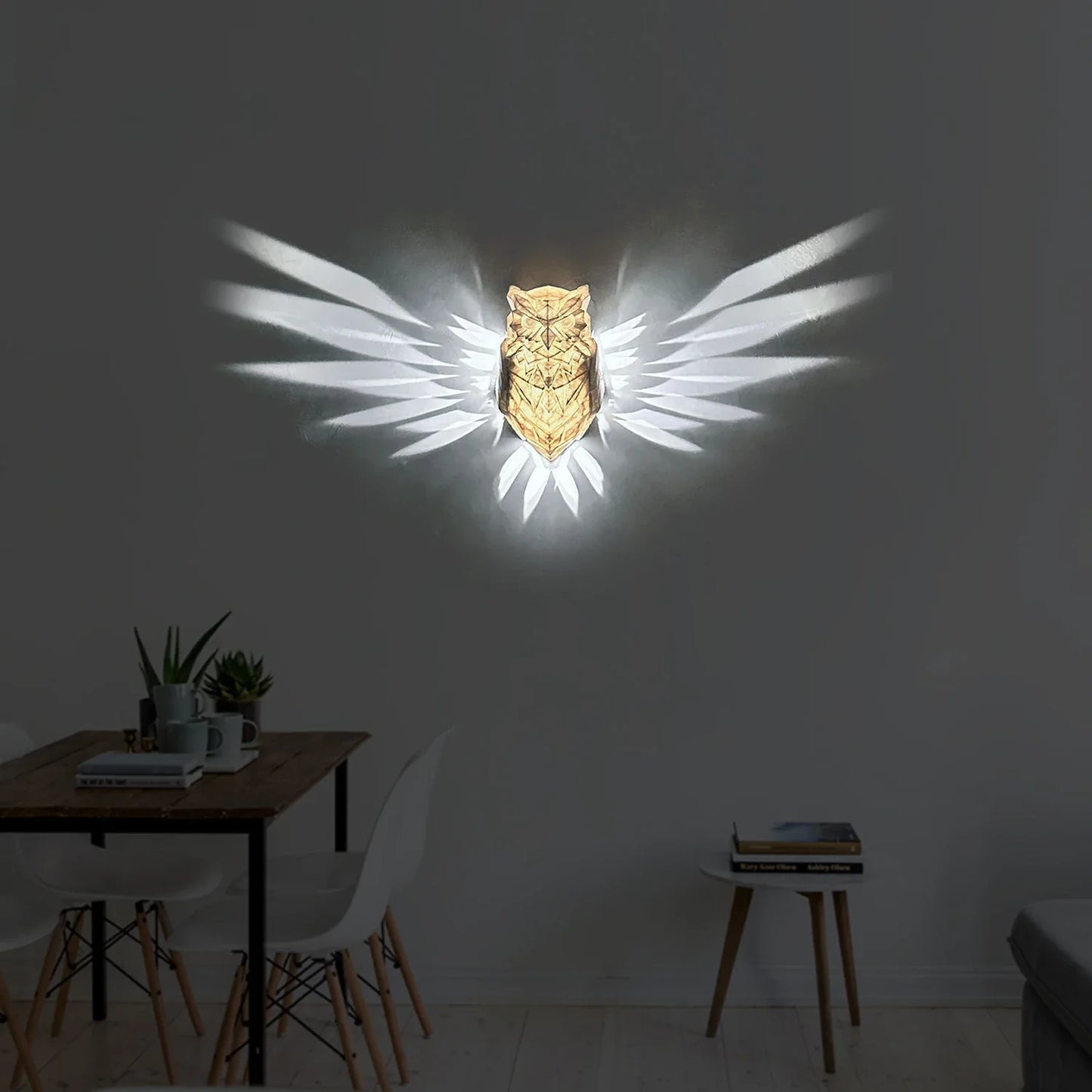 Applique murale en oiseau de Noël