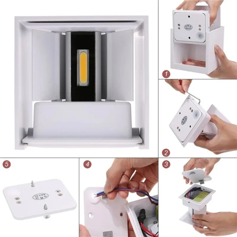 Applique murale LED imperméable