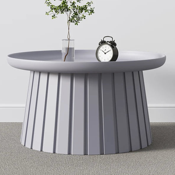 Table Basse Ronde Nordique pour Salon