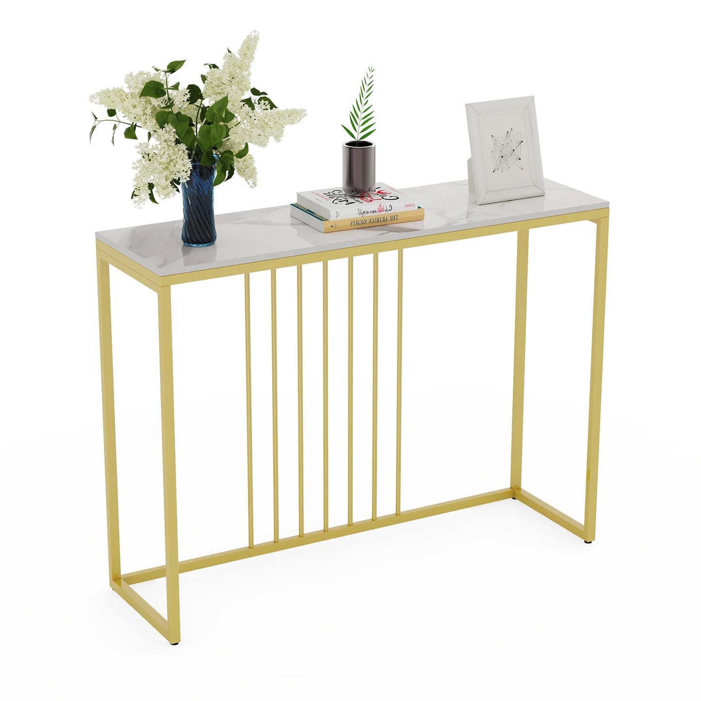 Table Console Moderne en Marbre