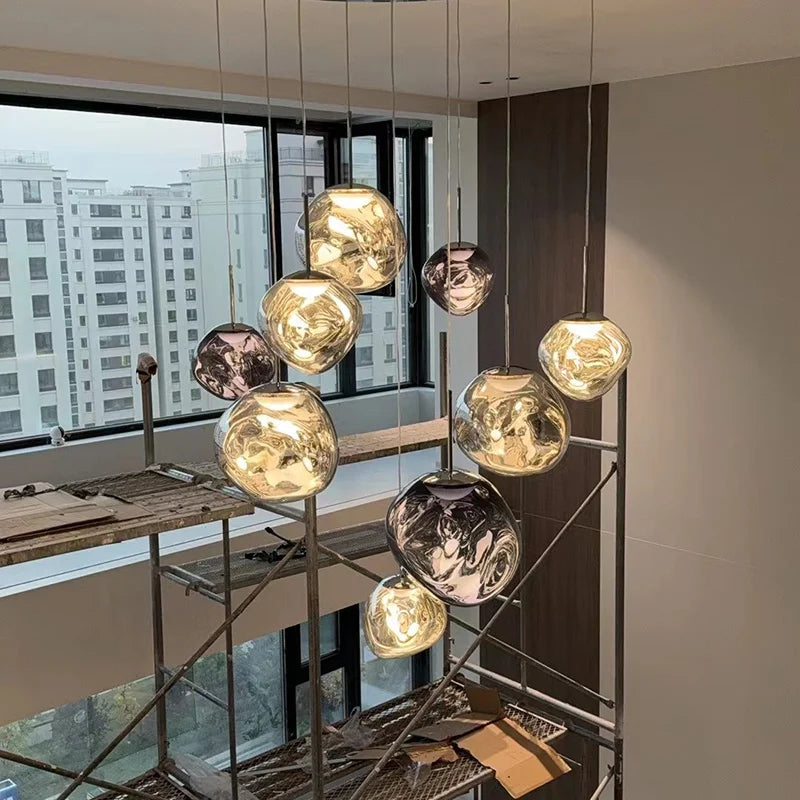 Lampe suspendue industrielle en PVC