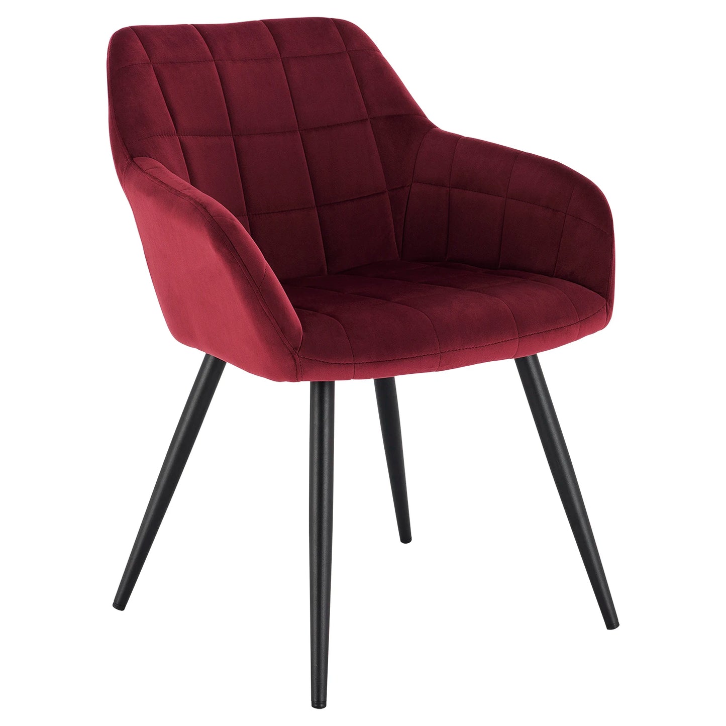 Chaise de salle à manger en acier