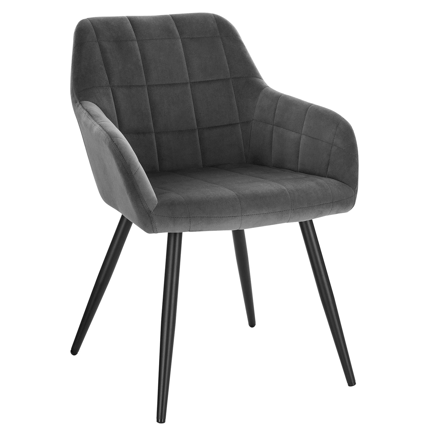 Chaise de salle à manger en acier