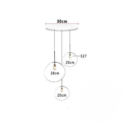 Lampe LED Suspendue au Design Nordique