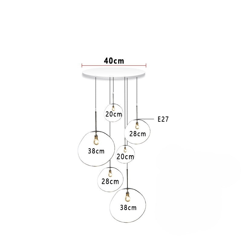Lampe LED Suspendue au Design Nordique