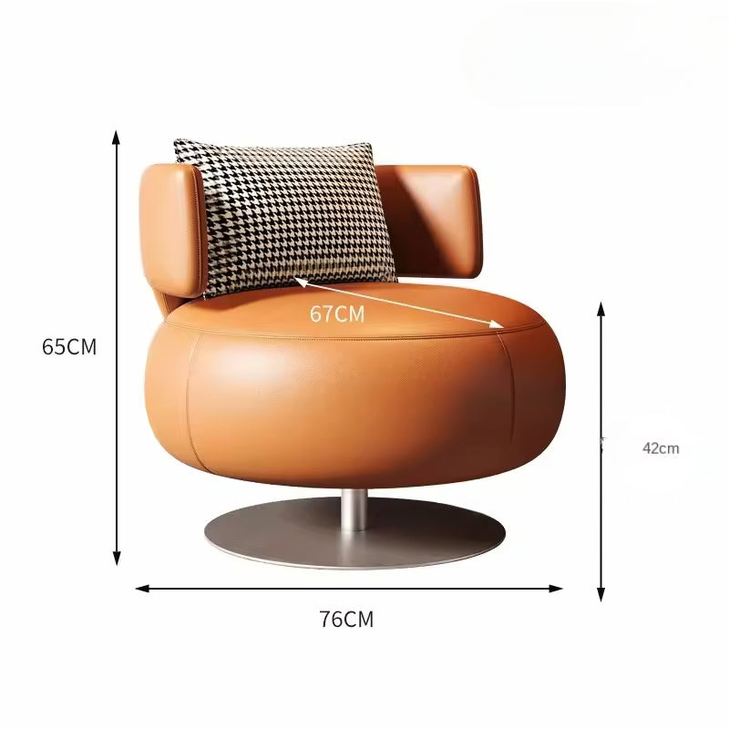 Chaise de Canapé rotatif de luxe