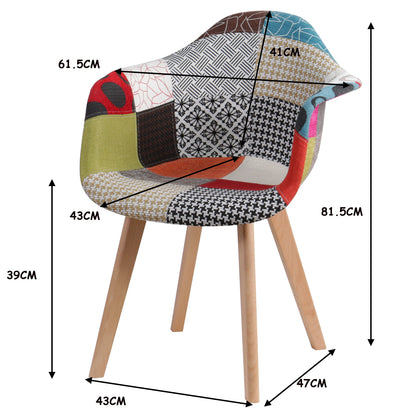 Ensemble de 2 chaises de salle à manger