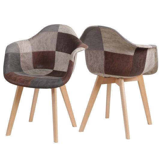 Ensemble de 2 chaises de salle à manger