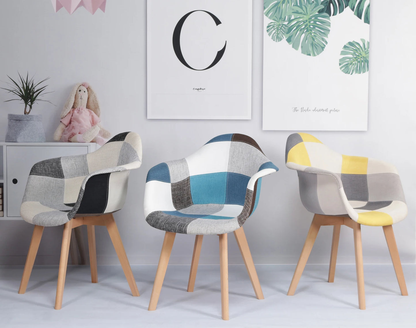 Ensemble de 2 chaises de salle à manger