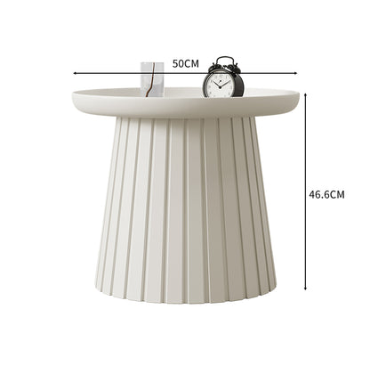 Table Basse Ronde Nordique pour Salon