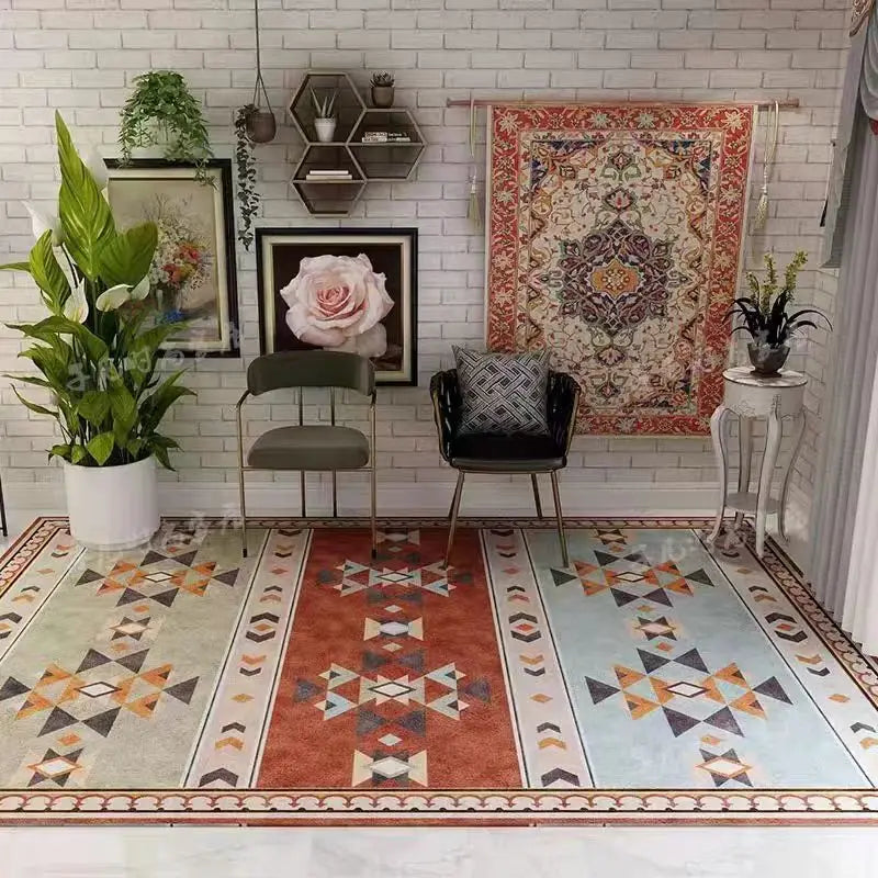 Tapis en cristal pour salon