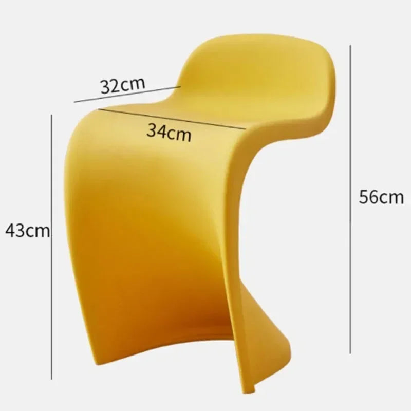 Chaise de maquillage légère au design moderne