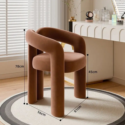 Tabouret en Chair pour Maquillage