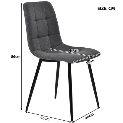 Ensemble de chaise de salle à manger robuste