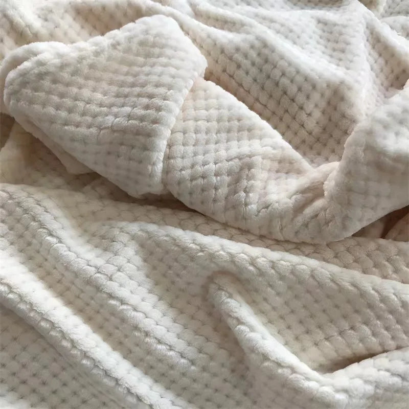 Couvertures à carreaux pour lits