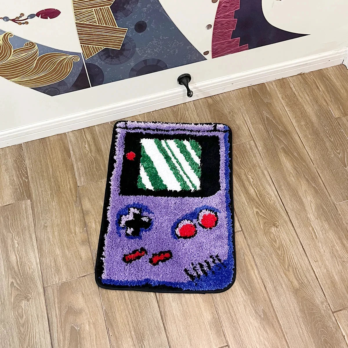 Appareil de jeu à main pour tapis de flocage