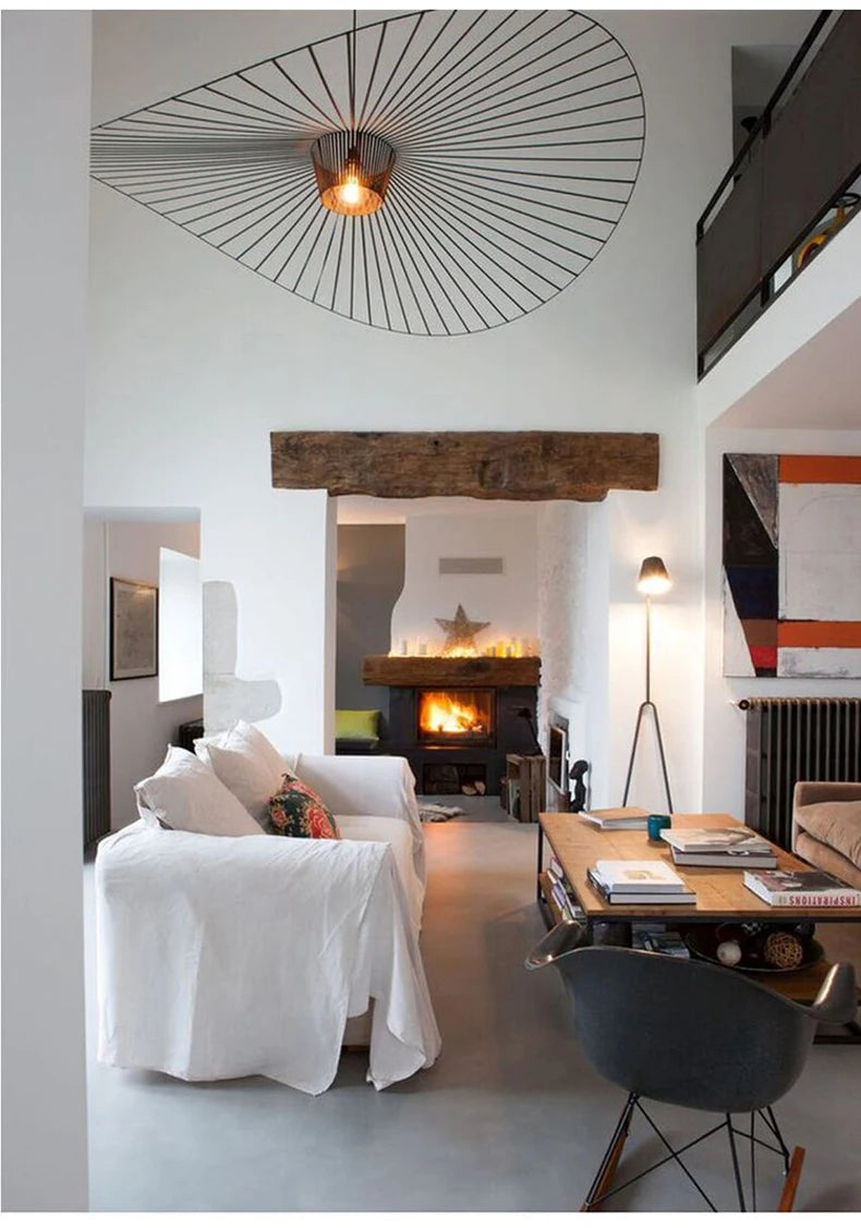 Lampe LED Suspendue au Design Industriel