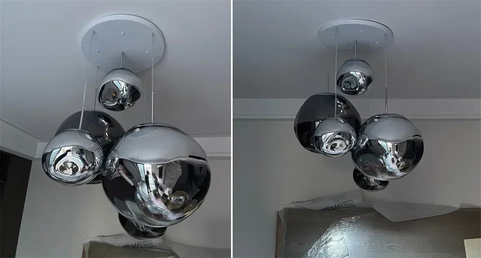 Lampe LED Suspendue au Design Nordique