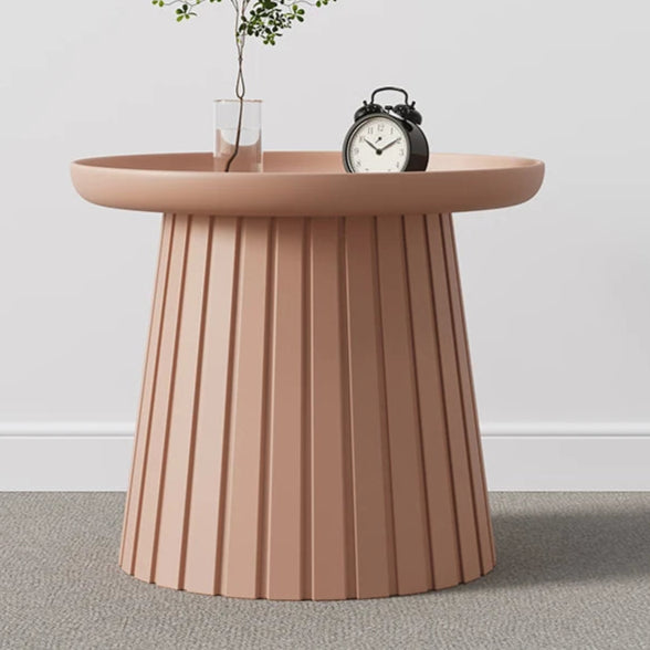Table Basse Ronde Nordique pour Salon