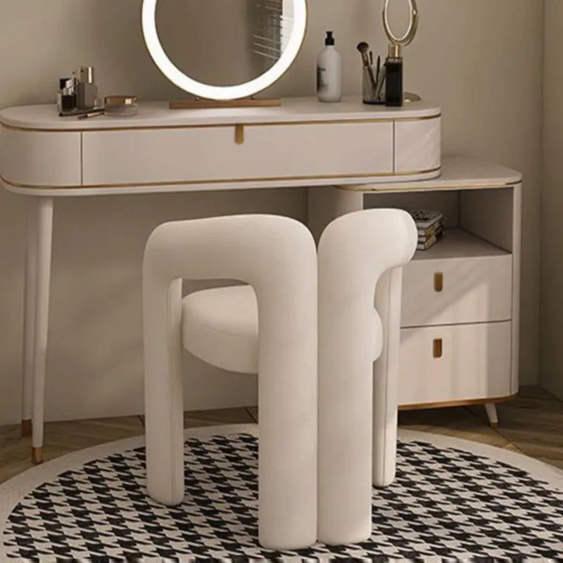 Tabouret en Chair pour Maquillage