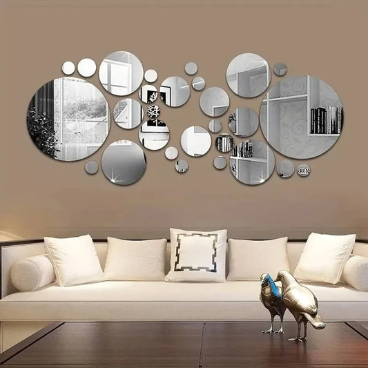 Miroir Autocollant pour Décoration Murale