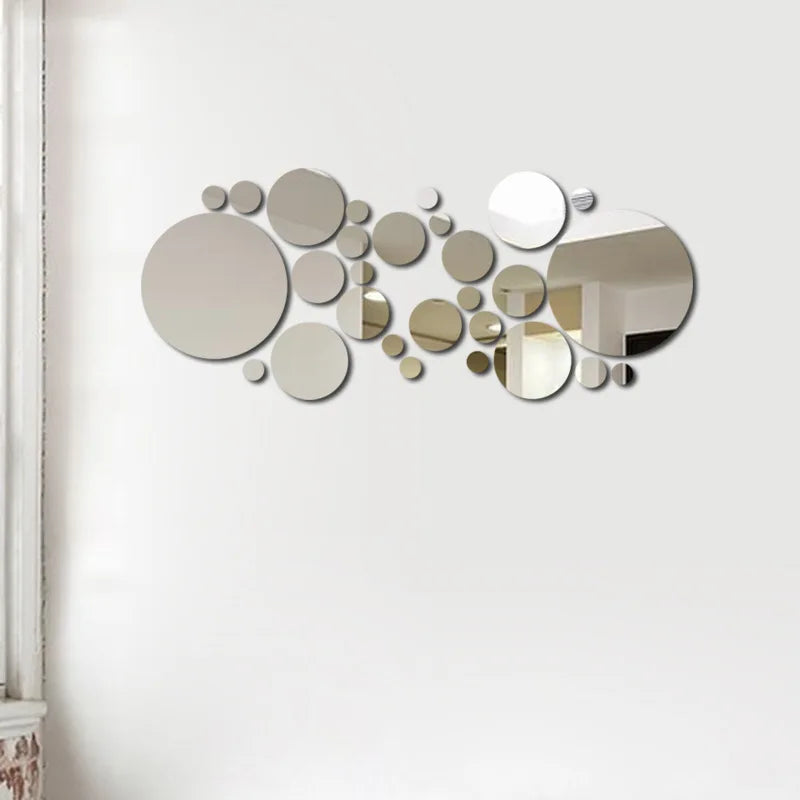 Miroir Autocollant pour Décoration Murale