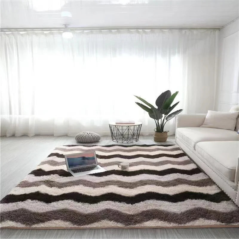 Tapis teint à cheveux longs multi-usages