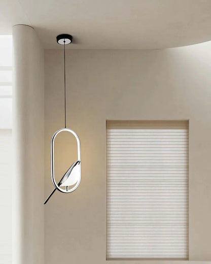 Lustre LED Nordique en forme d'oiseau