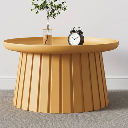 Table Basse Ronde Nordique pour Salon