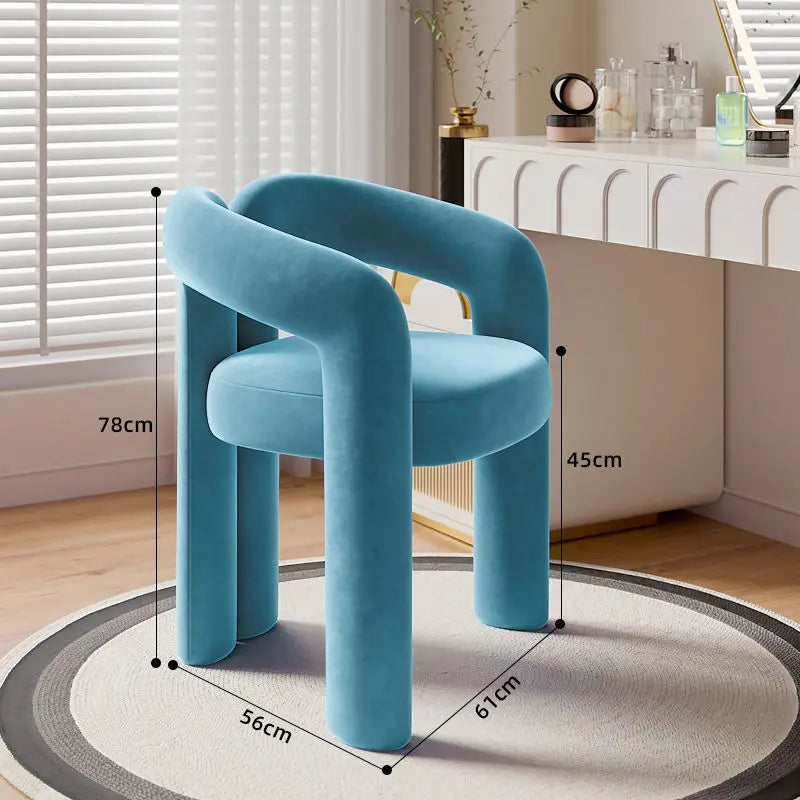 Tabouret en Chair pour Maquillage
