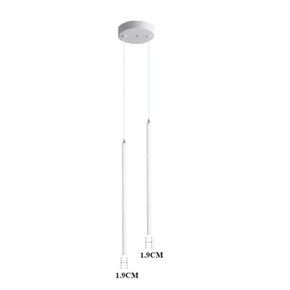 Lampe LED Suspendue à Long Tube
