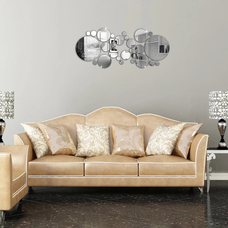 Miroir Autocollant pour Décoration Murale