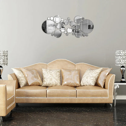 Miroir Autocollant pour Décoration Murale