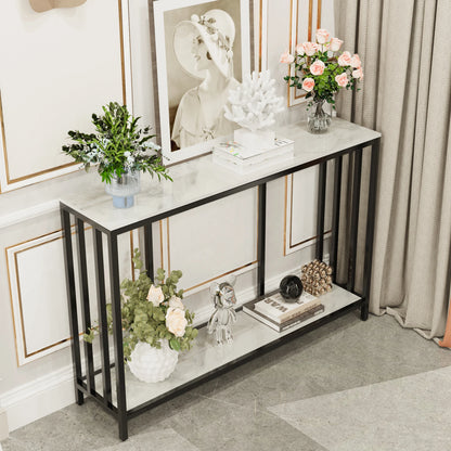 Table Console Moderne en Métal