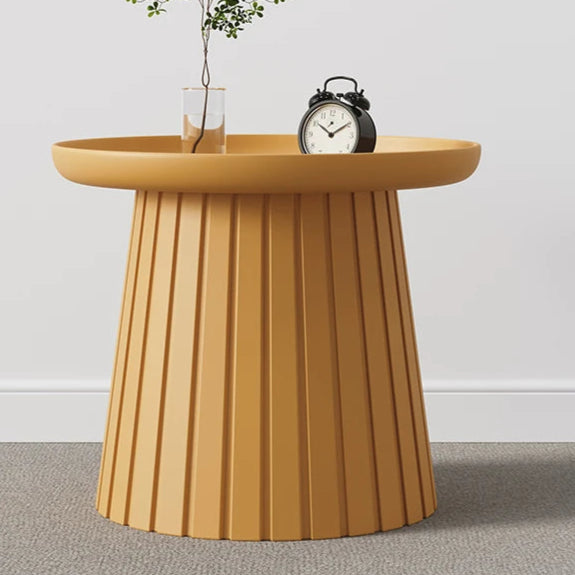 Table Basse Ronde Nordique pour Salon
