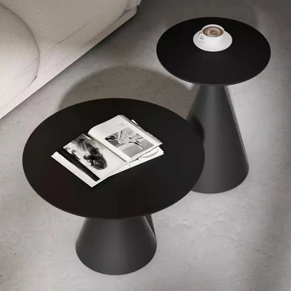 Tables basses rondes noires pour salon