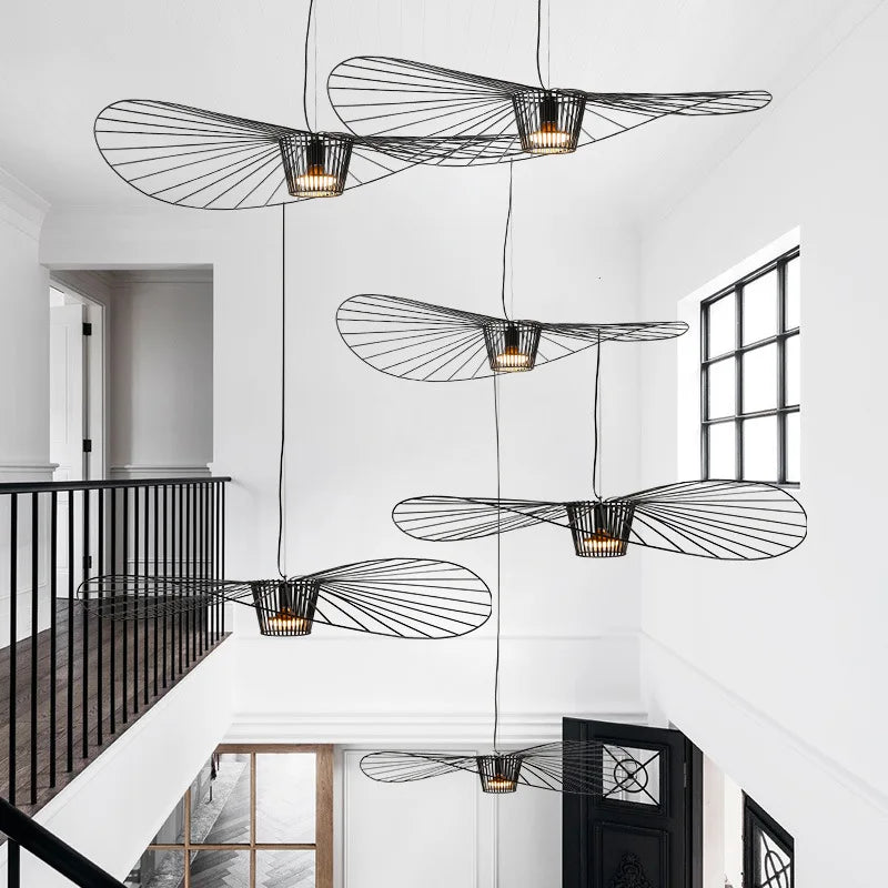 Lampe LED Suspendue au Design Industriel