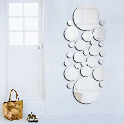 Miroir Autocollant pour Décoration Murale