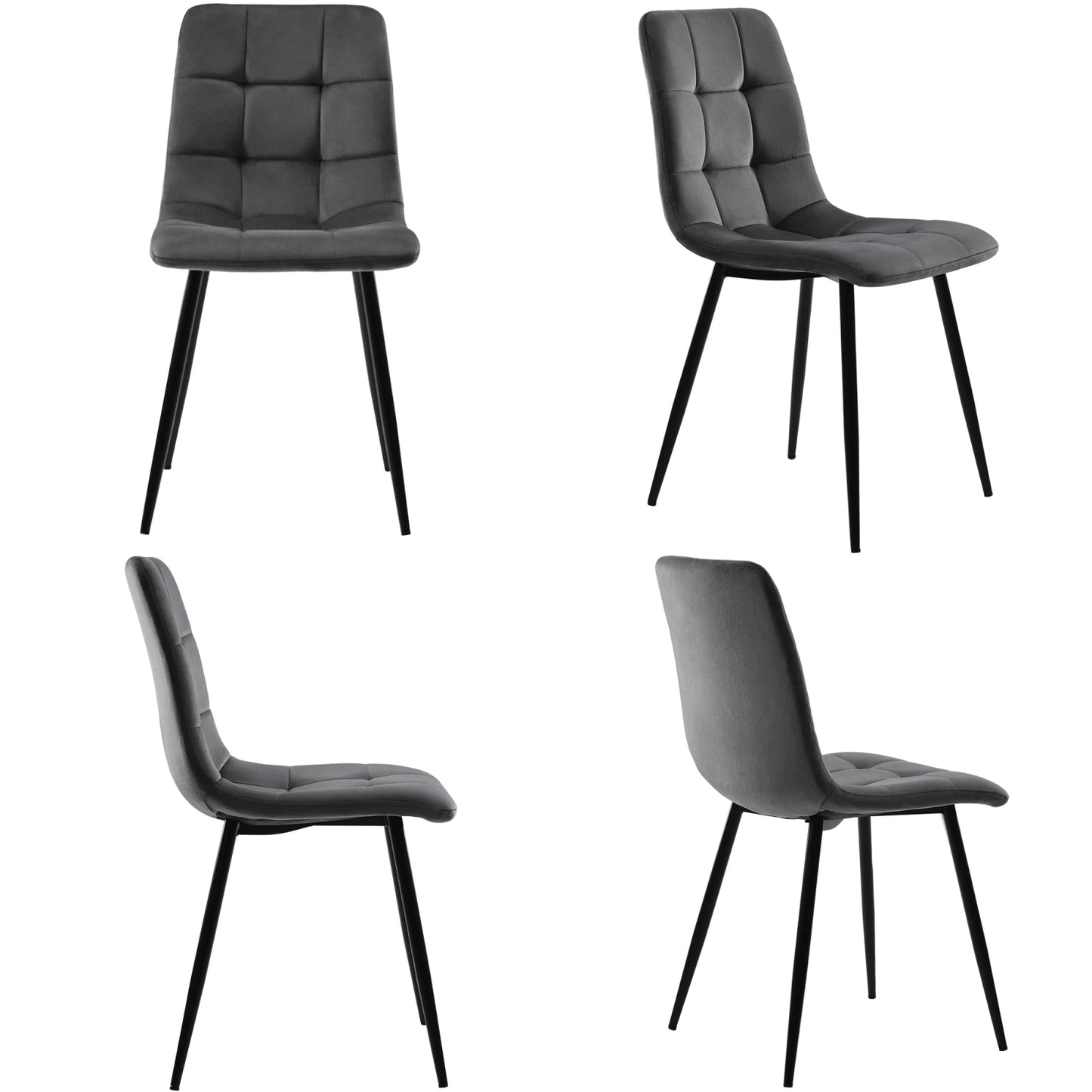 Ensemble de chaise de salle à manger robuste