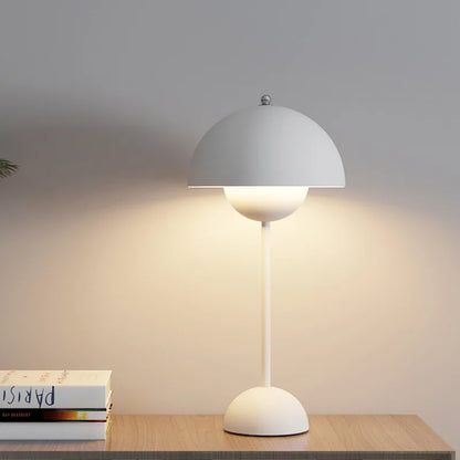 Lampe de table champignon rechargeable