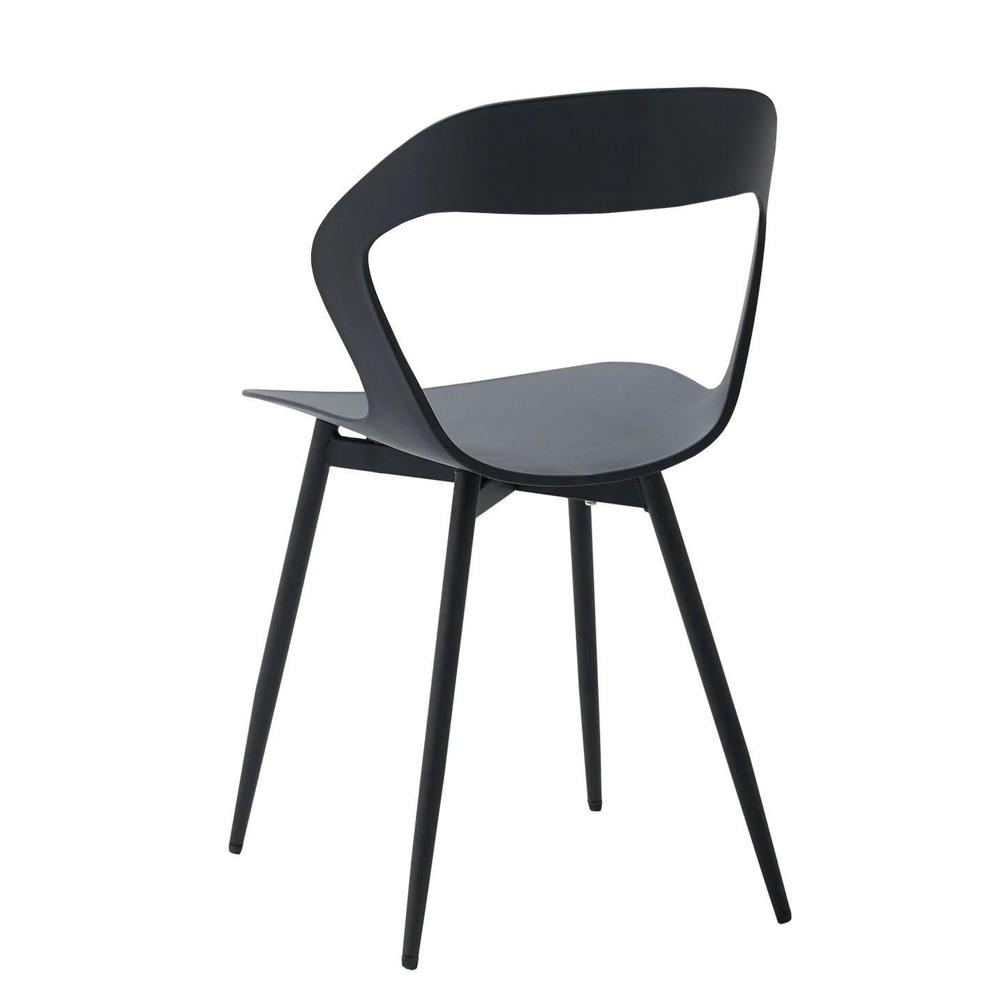 Ensemble de 4 Chaises nordiques au design créatif