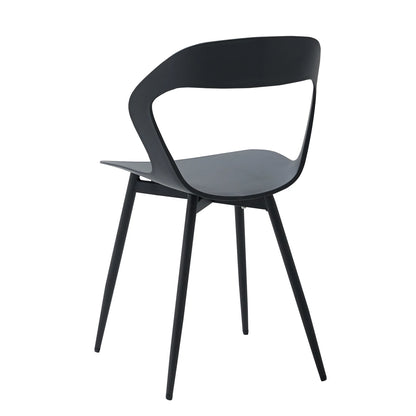 Ensemble de 4 Chaises nordiques au design créatif