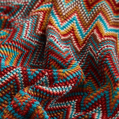 Couverture tissée à carreaux de lit
