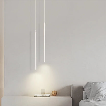 Lampe LED Suspendue à Long Tube