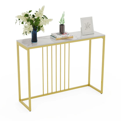 Table Console Moderne en Marbre