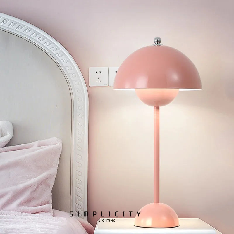 Lampe de table champignon rechargeable