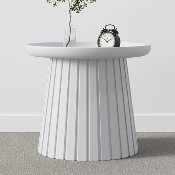 Table Basse Ronde Nordique pour Salon