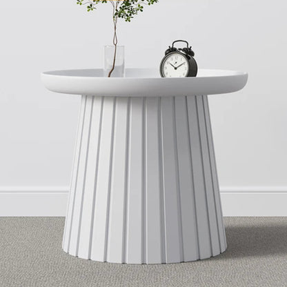 Table Basse Ronde Nordique pour Salon