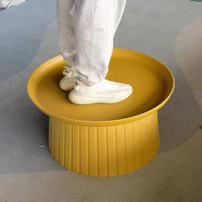 Table Basse Ronde Nordique pour Salon